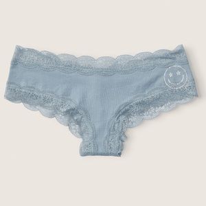 VS PINK LACE TRIM CHEEKSTER PANTY XL NWT